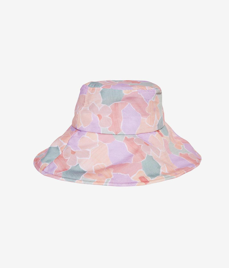 DESERT FLORAL OVERSIZED BRIM HAT