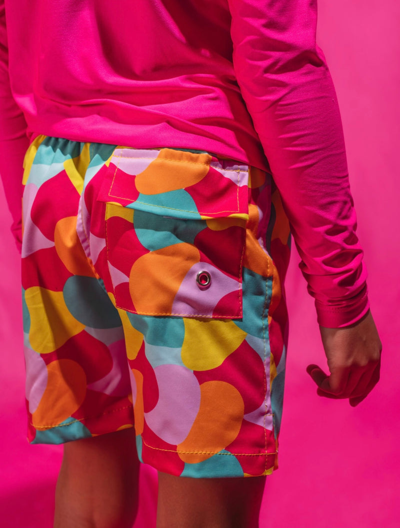 BOYS' VIBRANT SWIM TRUNK