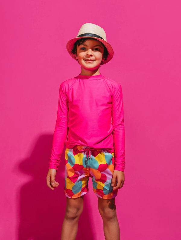 BOYS' VIBRANT SWIM TRUNK