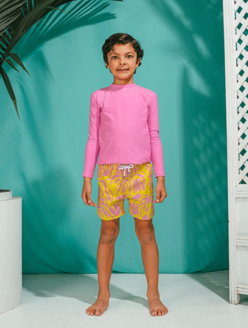 BOYS' COASTAL CHARM SWIM TRUNK