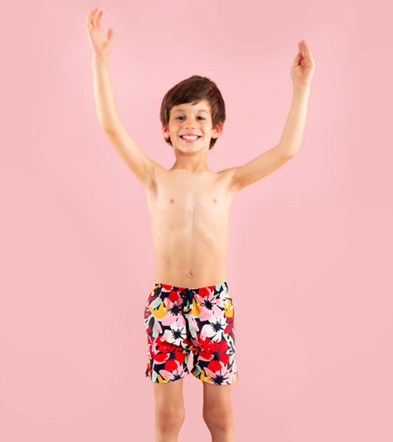 BOYS' SUNSET SHADES SWIM TRUNK