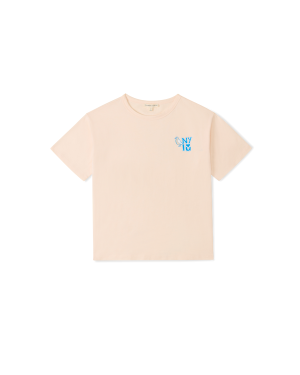 Organic Weekend Tee in Shell Pink Unisex