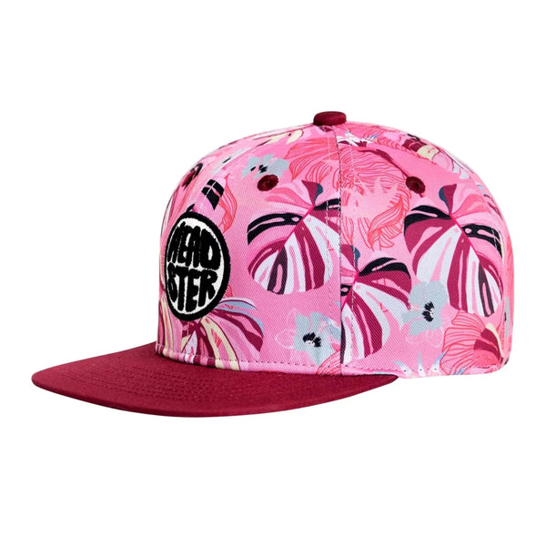 Panama Snapback Rasberry Red