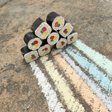  Sushi Maki Rolls Handmade Sidewalk Chalk