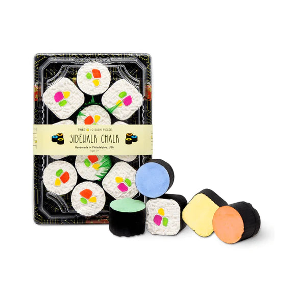  Sushi Maki Rolls Handmade Sidewalk Chalk